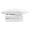 vidaXL Winter Duvet with Pillow 2 pcs White Down Feather
