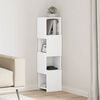 vidaXL Corner Cabinet 25.5x25x102cm Engineered Wood