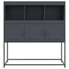 vidaXL Sideboard Anthracite 100.5x39x107 cm Steel