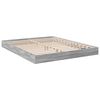 vidaXL Bed Frame without Mattress Grey Sonoma 160x200 cm Engineered Wood