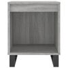 vidaXL Bedside Cabinets 2 pcs Grey Sonoma 40x35x50 cm Engineered Wood