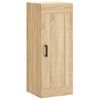 vidaXL Wall Mounted Cabinet Sonoma Oak 34,5x34x90 cm Engineered Wood