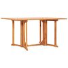 vidaXL Folding Butterfly Garden Table 150x90x75 cm Solid Teak Wood