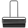 vidaXL Garden Lawn Roller Push Black 63 L Iron and Steel