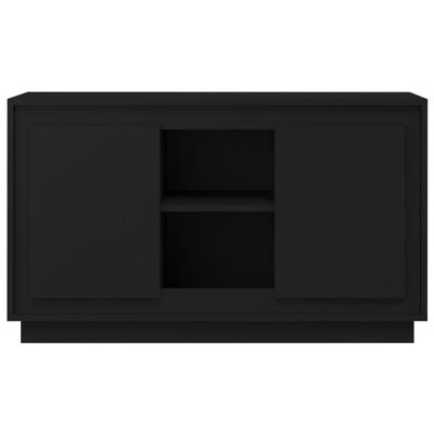 vidaXL Sideboard Black 102x35x60 cm Engineered Wood