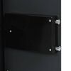 vidaXL Digital Safe with Lock Dark grey 35 x 31 x 50 cm Steel