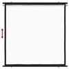 vidaXL Projection Screen 72" 1:1