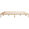 vidaXL Extra Long Bed Frame without Mattress 180x210 cm Solid Wood Pine