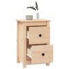 vidaXL Bedside Cabinet 40x35x61.5 cm Solid Wood Pine