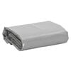 vidaXL Tarpaulin 650g / m&sup2; Grey 3 x 6 m Canvas with PVC Coating