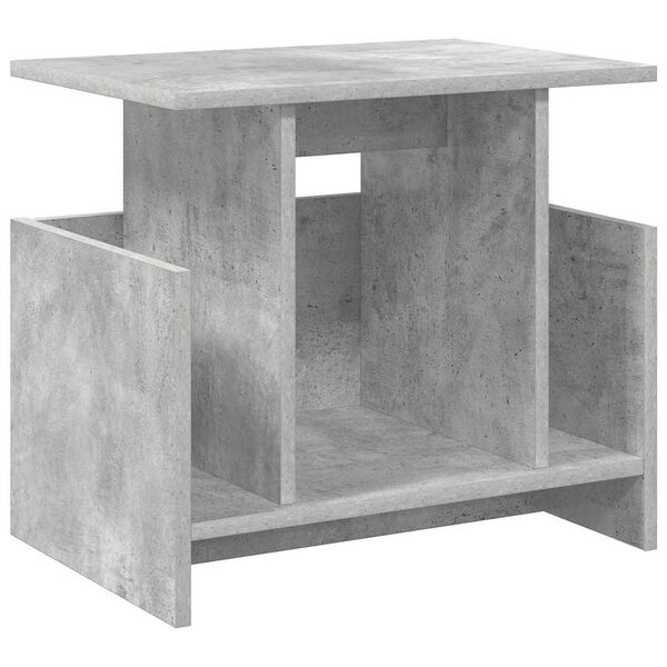 vidaXL TV Stand Concrete Grey 50 x 35 x 45 cm Engineered Wood