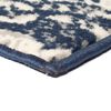 vidaXL Modern Rug Paisley Design 80x150 cm Beige/Blue