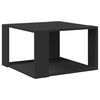 vidaXL Coffee Table Black 51.5x51.5x30 cm Engineered Wood