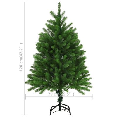 vidaXL Artificial Pre-lit Christmas Tree 120 cm Green