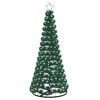 vidaXL LED Tinsel Christmas Tree with Base EKENAS 180 cm 220 LEDs