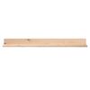 vidaXL Wall Shelves 2 pcs 110x11x9 cm Solid Wood Pine