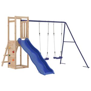 vidaXL Outdoor Playset Solid Wood Pine