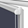 vidaXL Roller blind blackout 124.4x175 cm Fabric Width 120 cm marine
