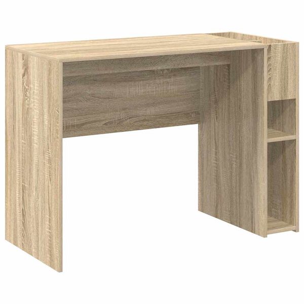 vidaXL Desk Sonoma Oak 109 x 50 x 78 cm Engineered Wood
