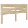 vidaXL Headboard Sonoma Oak 180 cm Engineered Wood