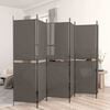 vidaXL 6-Panel Room Divider Anthracite 300x200 cm Fabric