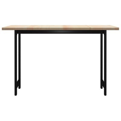 vidaXL Dining Table 140x70x76 cm Pinewood