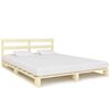 vidaXL Pallet Bed Frame without Mattress 140x200 cm Solid Wood Pine