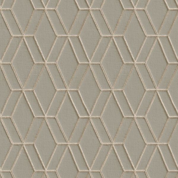 DUTCH WALLCOVERINGS Wallpaper Hexagonal Grey