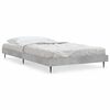 vidaXL Bed Frame without Mattress Concrete Grey 90x190 cm Single