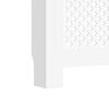 vidaXL Radiator Covers 2 pcs White 172x19x81.5 cm MDF