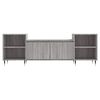 vidaXL TV Cabinet Grey Sonoma 160x35x55 cm Engineered Wood