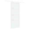 vidaXL Sliding Door 93 x 232 cm Engineered Wood White