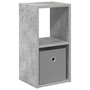 vidaXL Bedside Table Concrete Grey 25.5 x 22 x 49.5 cm Engineered Wood