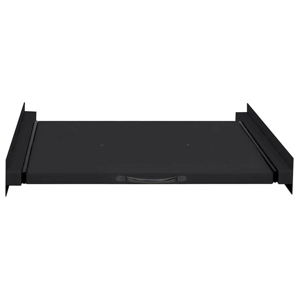 vidaXL Washing Machine Intermediate Shelf Black 60 x 60 x 8 cm Steel