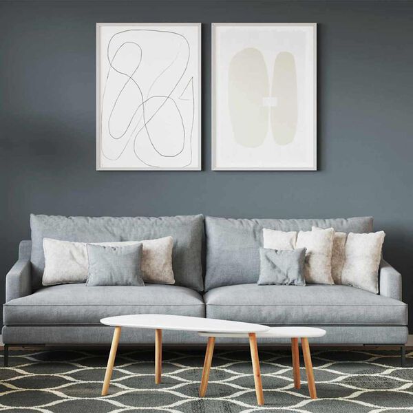 vidaXL Wall Paint Grey 16.5 x 16.5 x 15.9 cm Wall Print