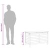 vidaXL Outdoor Cushion Box 99x50x56.5 cm Solid Wood Fir