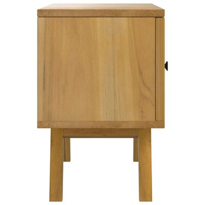 vidaXL TV Cabinet 110x30x50 cm Solid Wood Teak