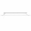 vidaXL Awning Frame with LED Strip Lights White 500 x 350 cm Aluminium