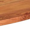 vidaXL Table Top 120x60x3.8 cm Oval Solid Wood Acacia