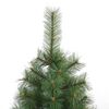 vidaXL Artificial Christmas Tree with 300 LEDs Green 240 cm PE and PVC