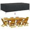vidaXL Outdoor Furniture Cover Black 305 x 190 x 85 cm 210D