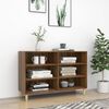 vidaXL Sideboard Brown Oak 103.5x35x70 cm Engineered Wood