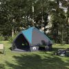 vidaXL Teepee Tent with Roof Blue and Grey 431 x 366 x 185 cm