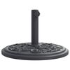 vidaXL Parasol Base for &Oslash;38 / 48 mm Poles 12 kg Round