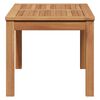 vidaXL Table Brown 95 x 45 x 40 cm Solid Teak Wood