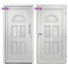 vidaXL Front Door White 88x208 cm