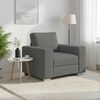 vidaXL Sofa Dark Grey 100 x 77 x 82 cm Fabric