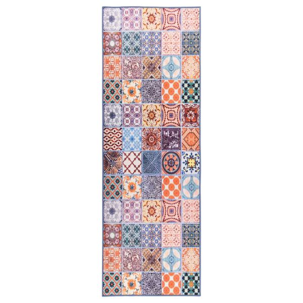vidaXL Carpet Runner Mosaic 80x250 cm