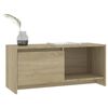 vidaXL TV Cabinet Sonoma Oak 90x35x40 cm Engineered Wood