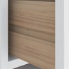 vidaXL Hallway Bench SANDNES White 87x40x50 cm Solid Wood Pine